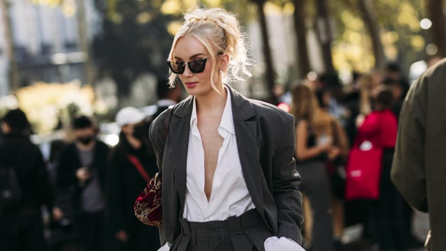 Hosenanzug stylen Streetstyle: Hosenazug