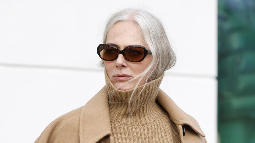 Graue Haare Make-up Graue Haare Make-up