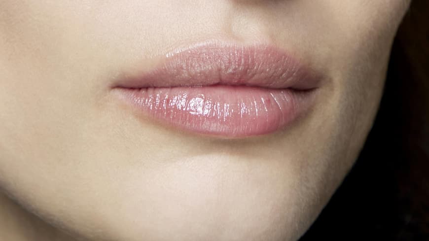 Glänzende Lippen Glänzende Lippen