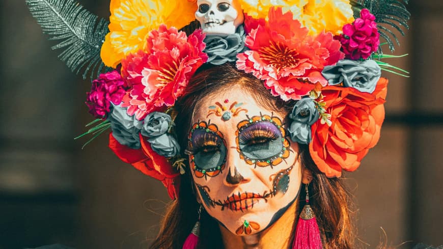 Sugar Skull am Dia de los Muertos Sugar Skull am Dia de los Muertos