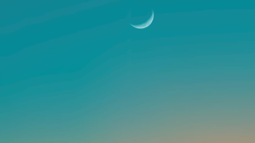 Drei Sternzeichen dürfen sich im Juli auf einen positiven Neuanfang freuen – für sie wird jetzt alles besser! Mond am Himmel