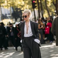 Hosenanzug stylen Streetstyle: Hosenazug