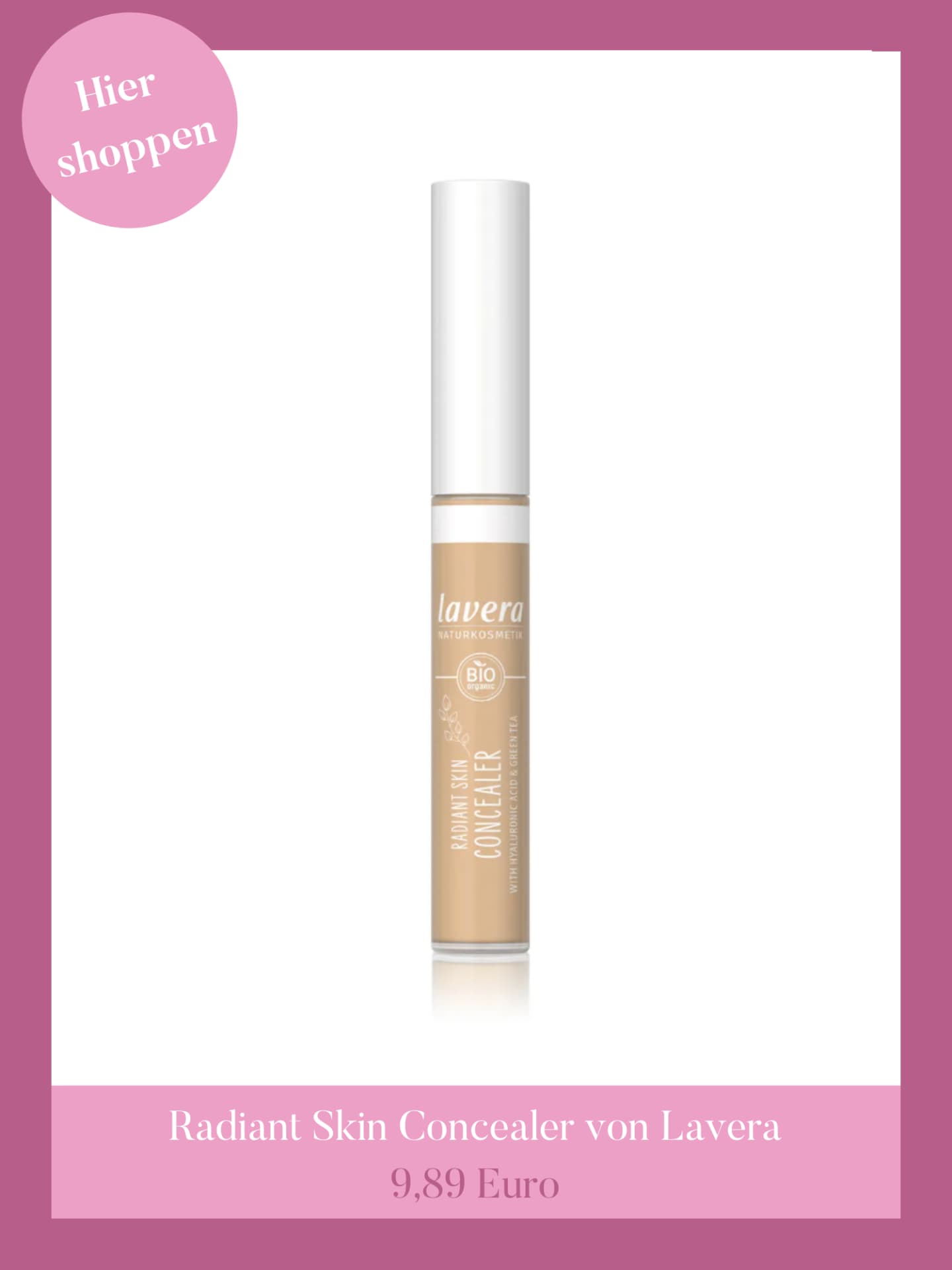 Lavera-Concealer aus der Drogerie Concealer von Lavera