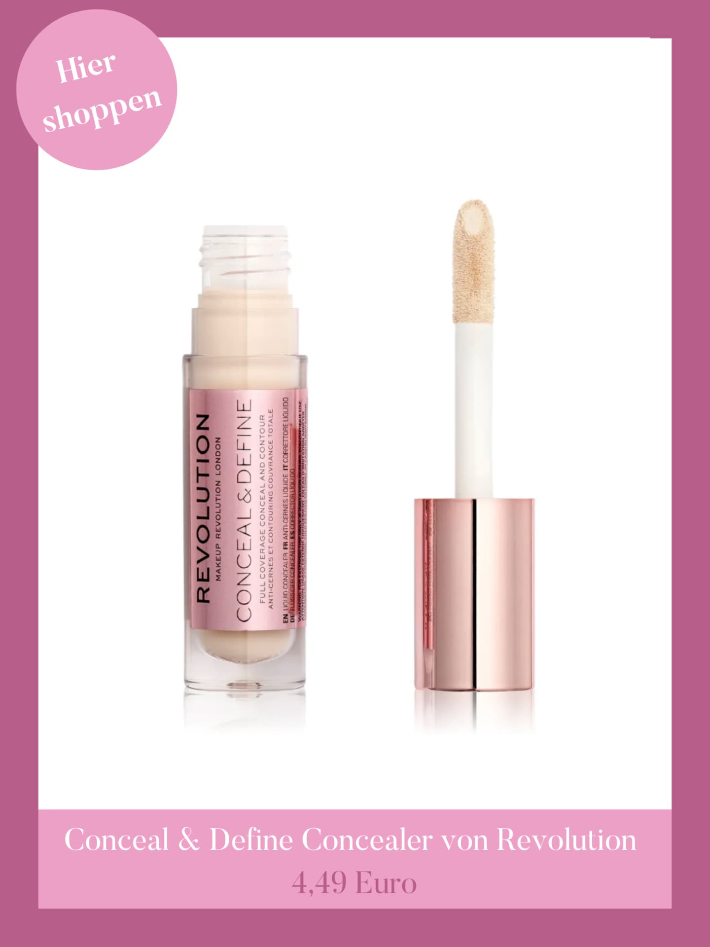 Revolution-Concealer aus der Drogerie Concealer von Revolution