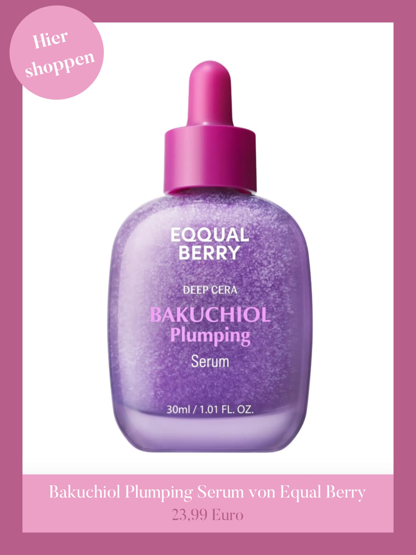 Bakuchiol Serum von Equalberry Bakuchiol Serum von Equalberry