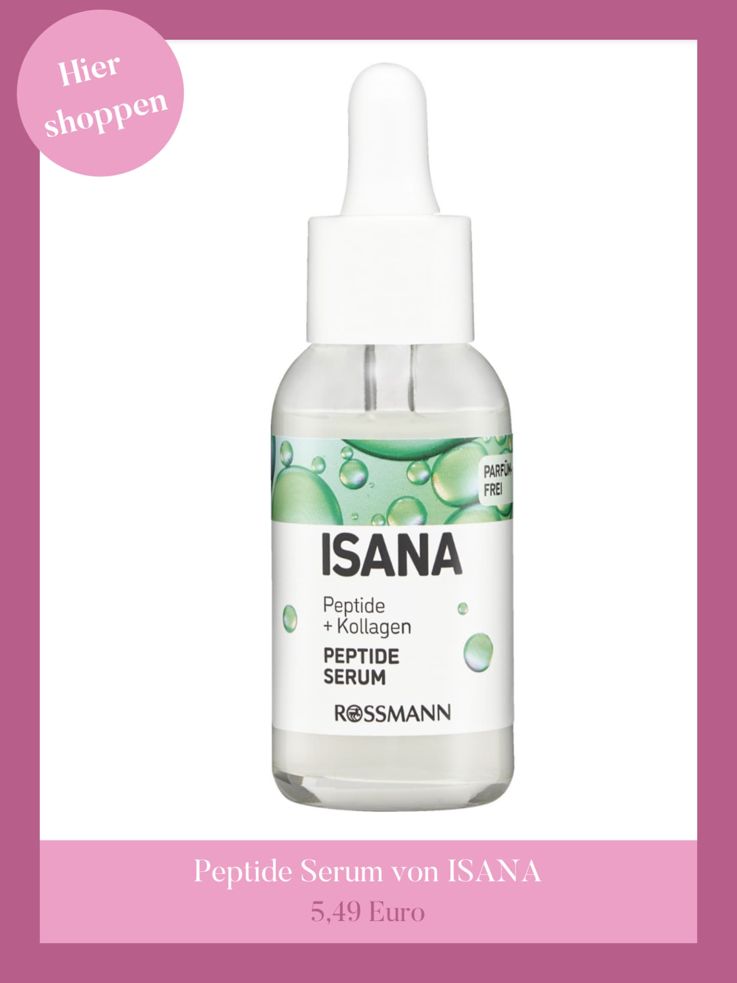 Peptide Serum Isana Peptide Serum Isana