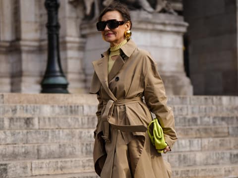 Streetstyle mit Trenchcoat