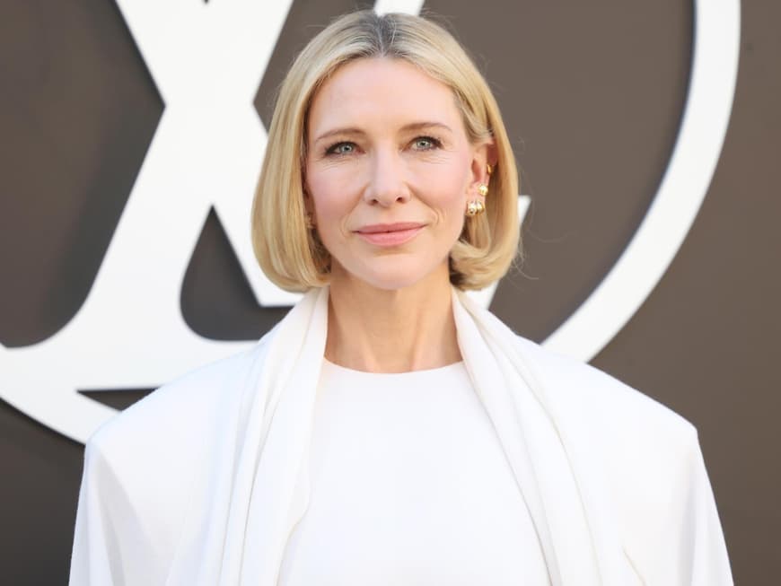 Cate Blanchett mit Doll Bob Cate Blanchett