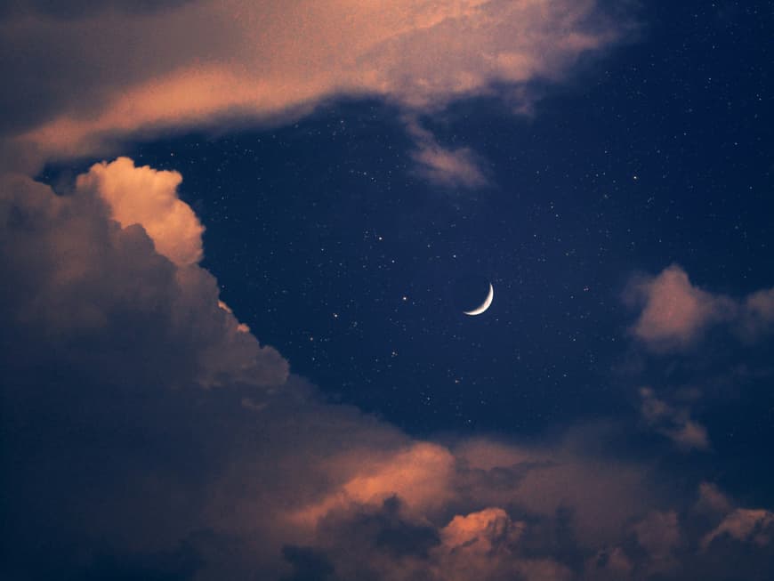 Der letzte Neumond des Jahres bringt große Veränderungen für diese Sternzeichen. Nachthimmel mit Neumond