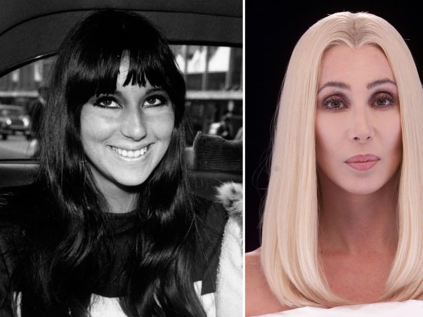 Cher früher und heute Cher früher und heute